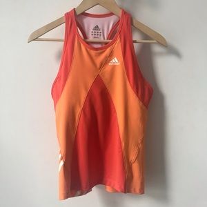 NWT Adidas Climacool Orange Top Size M
